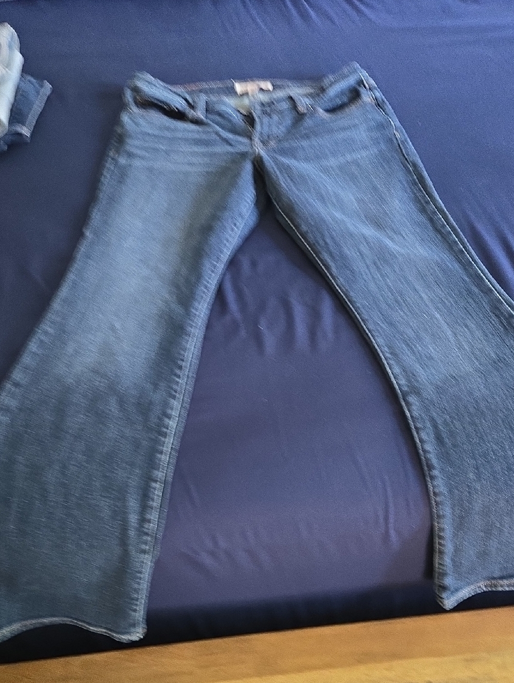 Women's Lucky Blue Denim Jeans - Classic Bootcut